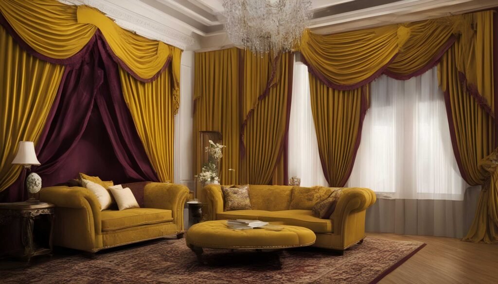 Fancy curtains